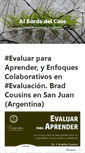Mobile Screenshot of albordedelcaos.com